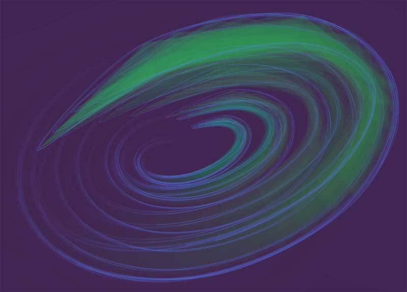 html5 canvas风的线条跟随动画特效(图1)