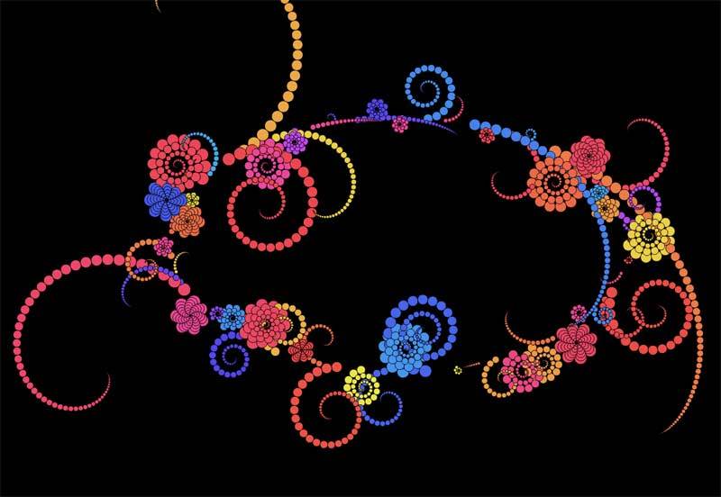 html5 canvas花环光标动画特效(图1) html5 canvas花环光标动画特效(图1)