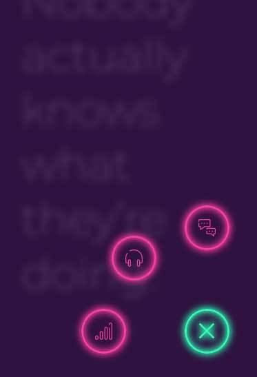 css3 svg手机环形的霓虹灯图标菜单特效(图1)