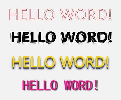 4款好看的CSS3字体样式代码(图1)