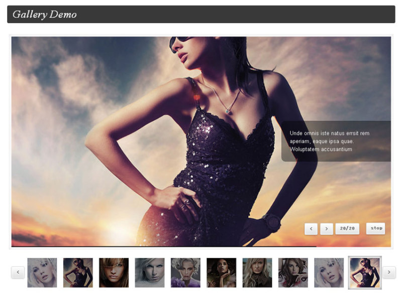jquery Gallery图片相册幻灯片插件制作精致的图片幻灯片展示特效(图1) jquery Gallery图片相册幻灯片插件制作精致的图片幻灯片展示特效(图1)