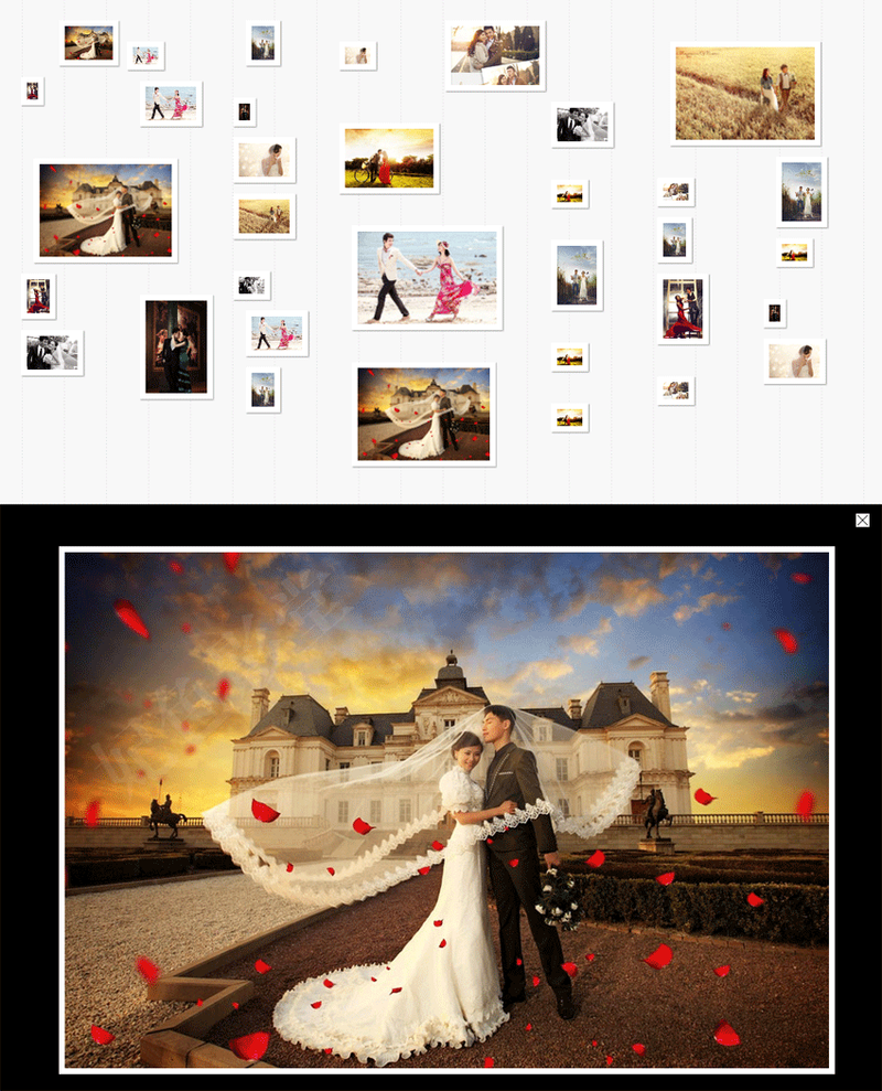jquery.masonry.js瀑布流图片墙点击相册图片展示大图信息(图1) jquery.masonry.js瀑布流图片墙点击相册图片展示大图信息(图1)